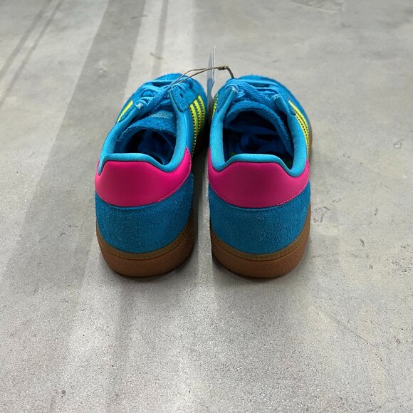 Adidas Handball Spezial Wmn's Sky Rush Solar Yellow Lucid Pink JH5658 - New - Picture 2 of 6